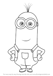 How to draw draw an unicorn? Minion Cartoon Step By Step Drawing Novocom Top