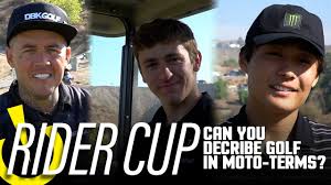 Describe Golf Using Moto Terms? Rider Cup Charity Golf Tournament
