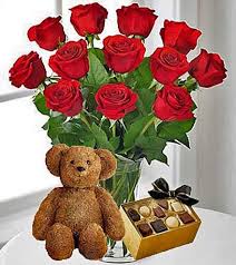 Order now, for same day, next day & midnight flowers and chocolate delivery online. 12 Red Roses Chocolates Teddy Bear Birthday Flowers Best Sellers Catalog Order Online And Save