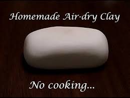 Diy Air Dry Clay Tutorial No Cooking No Microwave Easy Quick Recipe Diy Air Dry Clay Air Dry Clay Diy Clay Crafts