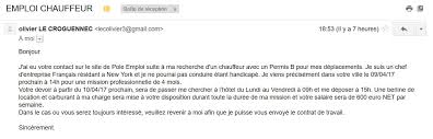 Trefpunt voor vraag en aanbod. Emploi Chauffeur Ou Une Belle Arnaque Blog De Philippe Garin