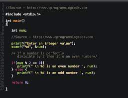 Programming Tutorials: Program To Check Whether A Number Is Even Or Odd - C,  C++ Code