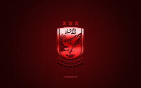 Al Ahly Sc Egyptian Football Club Red Logo Red Carbon Fiber Background Egyptian Premier League Hd Wallpaper Peakpx