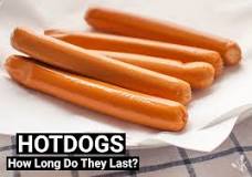 Do sealed hot dogs go bad?