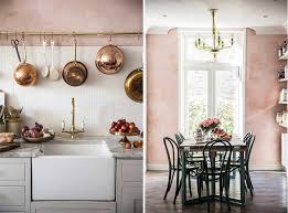Sillas costa cocina blancas polipiel y metal 86x41x47. 13 Cocinas De Color Rosa De Rosita Palido A Fucsia Intenso 13 Pink Kitchens From Blush To Fucshia Vintage Chic Pequenas Historias De Decoracion Vintage Chic Pequenas