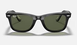 This of course appealed to the public as the plastic sunglasses gained much popularity. Ray Ban Original Wayfarer Classic Rb2140 Black Acetate Green Lenses 0rb214090150 Ray Ban Uk