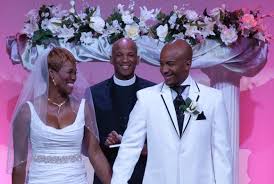 Congratulations Damita Haddon Ties The Knot And Donnie Mcclurkin Officiates African American Weddings Wedding Dresses African American