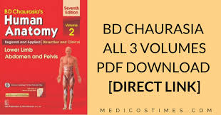 Bd Chaurasia Human Anatomy Pdf Free Download All Volumes