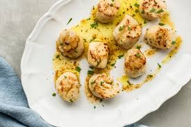 Opt to set aside for another use or discard. Easy Broiled Scallops