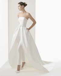 Elegant Pant Suits Wedding Dress Suit Pant Suit Wedding Dress In 2020 Wedding Dresses Unique Girls Formal Dresses Bridal Jumpsuit