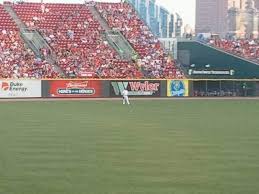 great american ball park section 110 row y seat 20