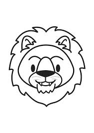 Dibujo Para Colorear Cabeza De Leon Dibujos Para Imprimir Gratis Img 17546