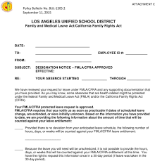 Los Angeles Unified School District Policy Bulletin Pdf