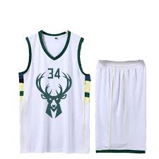 Das material hat einen gerade geschnittenen saum für ein relaxtes tragegefühl und eine hervorragende passform für alle. Suxt Giannis Antetokounmpo 34 Milwaukee Bucks Basketball Trikots M Xxxl Basketball Sweatshirt
