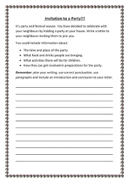 Invitation To A Party Worksheet Free Esl Printable Worksheets Made By Teachers Teaching Jobs Invitations English Exercises