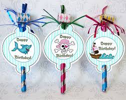 Printable Pirate Party Pink Blower Tags Parties And Patterns Homemade Party Favors Party Blowers Pirate Party