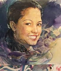 Watercolour painting of the southern Philippines