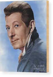 Danny Kaye Wood Prints and Danny Kaye Wood Art for Sale