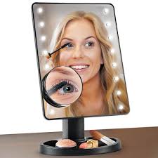 Ideaworks Light-Up Mirror with 16 LED Lights