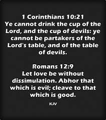 1 Corinthians 10 21 Romans 12 9 King James Kjv Romans 12 9 Kjv Cool Words