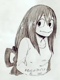 Pin By Mr Froggy On Tsuyu Asui Anime Drawings My Hero Anime