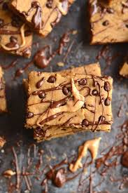 Here are 25 ways to satisfy your deepest chocolate craving without stretching your waistline. Chocolate Chip Chickpea Blondies Gf Low Cal Vegan Skinny Fitalicious