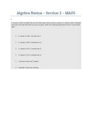 Math nation geometry book answers. Answer Key Section 1 Mafs Docx Answer Key Algebra Nation Section 1 Mafs 1 2 3 4 5 6 7 8 9 10 Course Hero