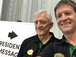 Meet Scott and Sonny, our president and CEO. They took a quick break from  their very busy day (it is their company after all 😄) to #ConnectWithBecks  and check an item off