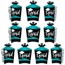 Shop from the world's largest selection and best deals for graduation decorations. Big Dot Of Happiness Teal Grad Best Is Yet To Come Table Decorations 2021 Turquoise Graduation Party Fold And Flare Centerpieces 10 Count Walmart Com Walmart Com