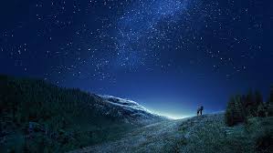 hd wallpaper sky nature starry night