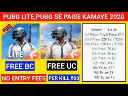 New Pubg And Pubg Lite Tournament App Free Uc Free Bc Free Royal Pass Season 14 No Entry Fee Youtube App Lite App Hack
