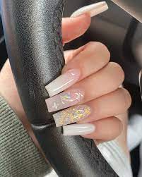 Maybe you would like to learn more about one of these? Louis Vuitton Nailfie From Graceellennn Louisvuitton Louisvuittonnails Acrylicnails Nails Na Long Square Acrylic Nails Nails Acylic Nails