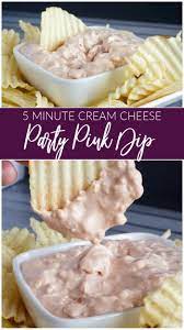 Easy Cream Cheese Pink Dip Recipe Lemon Peony Recipe Dip Recipes Chip Dip Recipes Dip For Potato Chips