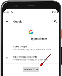 conta do Google em Plum Trigger Z104