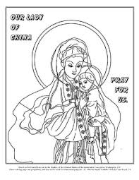 Our Lady Of China Coloring Page Mermaid Coloring Pages Coloring Pages Whale Coloring Pages