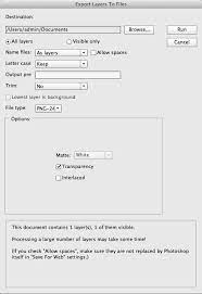 Photoshop Export Layers As Images This Script Allows You To Export Layers In Your Photoshop Document As Individual Images At A Speed Photoshop Lettering Layers
