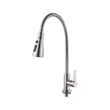 ก๊อกซิงค์ FLEX SPRAY สแตนเลส 495.50.280 HAFELE