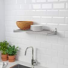 Buy stainless steel sinks at screwfix.com. Kungsfors Shelf Stainless Steel 60 Cm Ikea