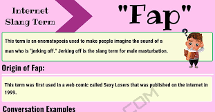 Fap Meaning: What Does this Funny Term 