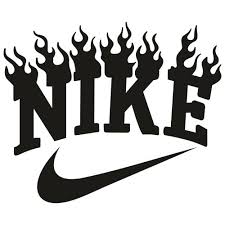 Shop Online Nike Black Fire Svg File At A Flat Rate Check Out Our Latest Unique And Custom Collect Clothing Brand Logos Silhouette Stencil Shirt Print Design