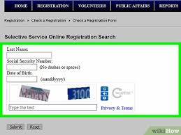 The local draft board of the selective service system conducted the registration. How To Find Your Selective Service Number 11 Steps