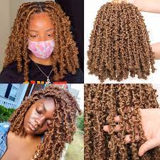 · butterfly locs tutorial 2 if you are not sold on the freetress hair and you want to see what different types of hair will look like using this technique watch this video. Buy 12 Inch Butterfly Locs Crochet Hair 6 Packs Blonde Short Bob Crochet Butterfly Locs Braids Hair Handmade Pre Looped Messy Distressed Faux Locs Hair For Women 27 Online In Indonesia B093pxmh9r