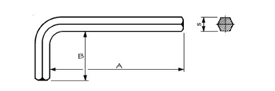Allen Key Sizes And Dimensions For Checking Accessibility