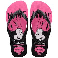 5 de junho de 2021. Chinelo Havaianas Top Disney Cf Minnie Feminina Rosa E Preto Shopee Brasil