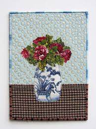 Check spelling or type a new query. Fabric Collage Card Vase Of Flowers Still Life Mini Art Mini Etsy Card Art Fabric Postcards Mini Art