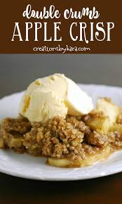 Double Crumb Apple Crisp A Double Layer Of Cinnamon Oat Topping Makes This The Best Apple Best Apple Crisp Recipe Apple Crisp Recipes Easy Apple Crisp Recipe