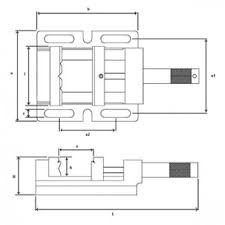 (finallement on a mais la ils ont fixes le rail au sol, je tiens a préciser rail de 5cm env et plaques 13mm. Dolex Etau Perceuse En Fonte Speciale Ouverture 100 Mm 170x154x13 5 Mm Serie 310 325 Distriartisan
