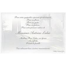 Vous souhaitez remercier vos proches et les personnes qui vous ont soutenu lors de la douloureuse épreuve de la perte d'un être cher, nous vous proposons de commander vos cartes de remerciements en ligne sur notre site. Carte Remerciement Deces Deuil Condoleances Obseques Buromac 670 049