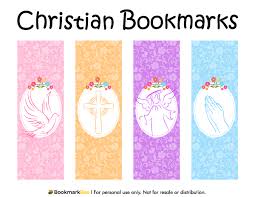 Free Printable Christian Bookmarks Featuring Graphics Of A Cross Dove Praying Hands E Christmas Coloring Pages Christian Printables Free Printable Bookmarks