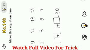 Kunci jawaban selamatkan telur brain out level 154. Brain Out Level 155 Make This Equation True Youtube